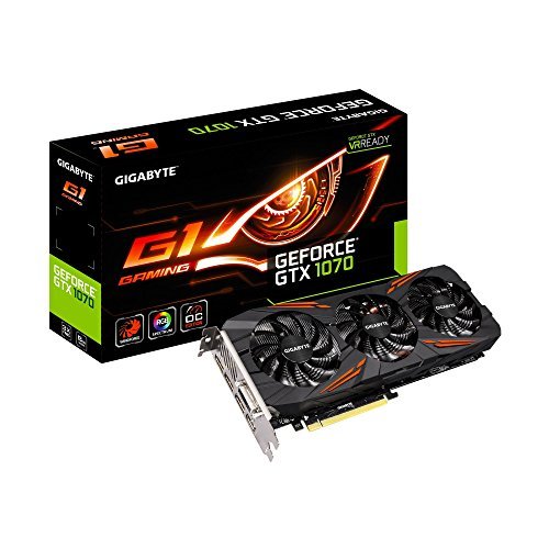 グラフィックボード・グラボ・ビデオカード GIGABYTE GEFORCE GTX1070 Amazon | Gigabyte GeForce GTX 1070 G1 Gaming Video/Graphics Cards